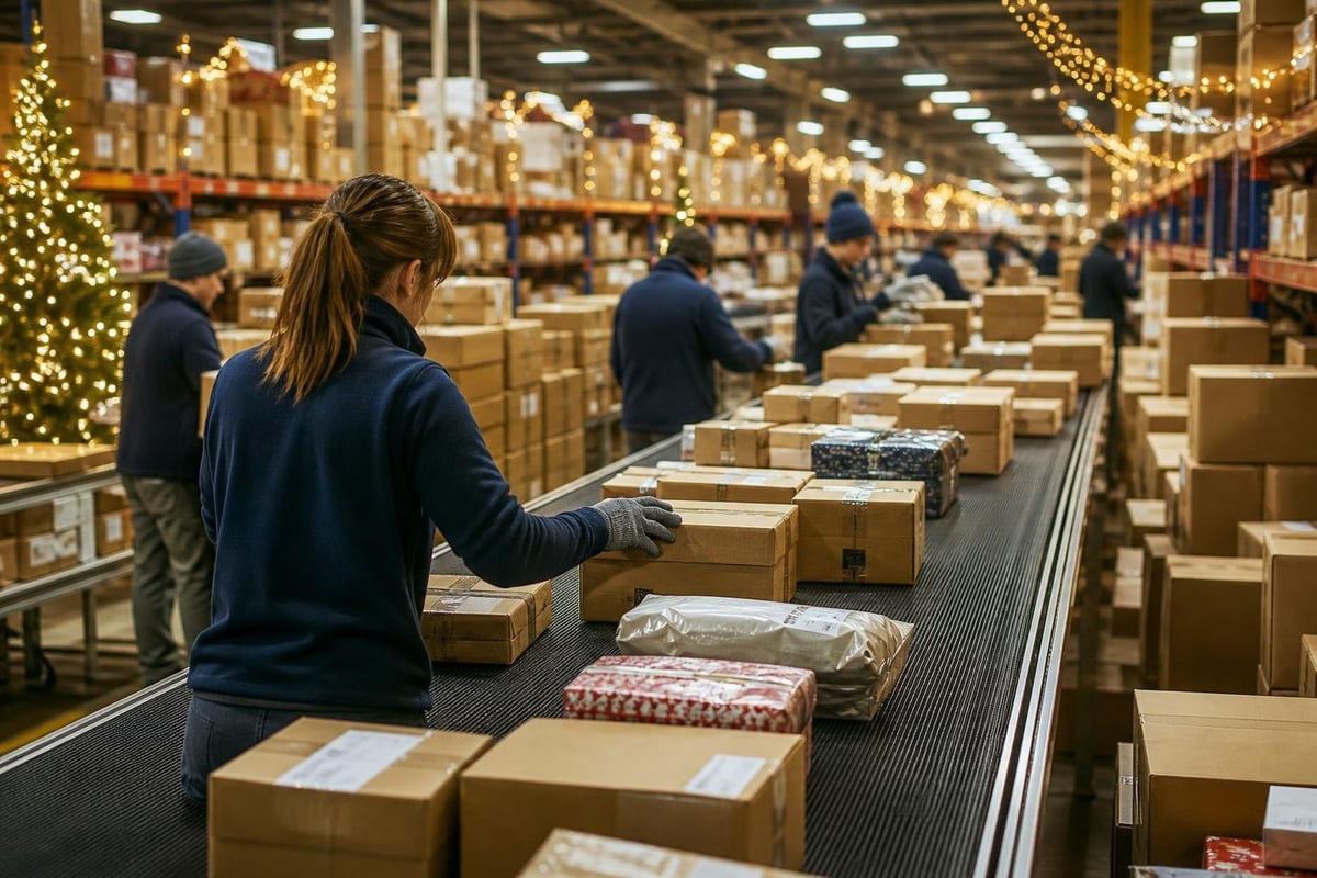 Livraison de colis : pourquoi les fêtes de fin d'année font exploser les recrutements